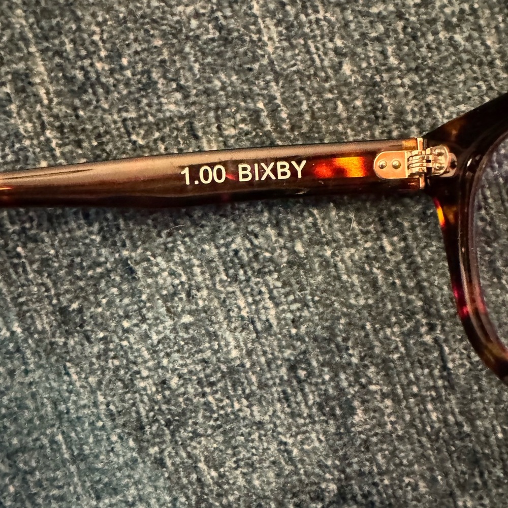 Caddis Bixby Tortoise Shell Reading Glasses in Turtle 1.00 strength - Picture 7 of 9